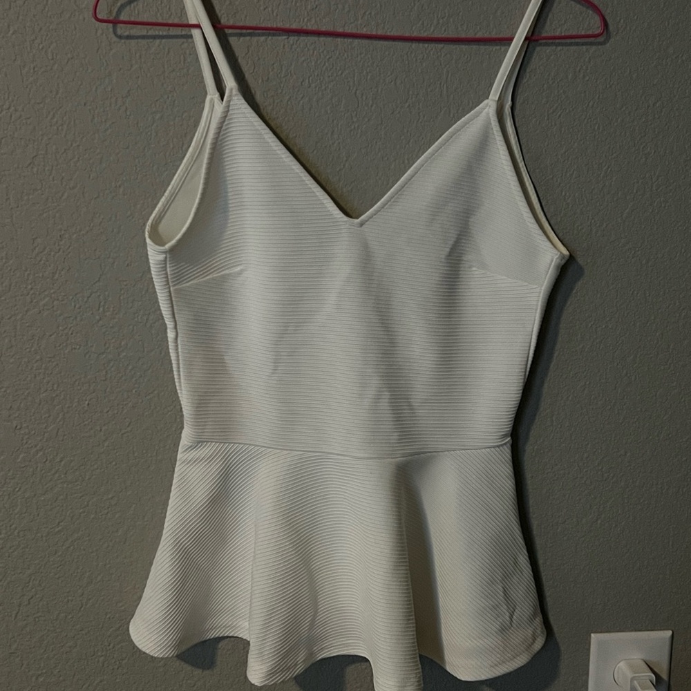 Peplum Tank Top